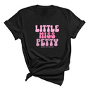 Little Miss Petty Unisex Tee ( Pink Letters)-T-Shirt-The Original God Ain't Petty But I Am