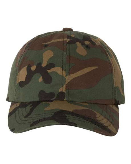 Logo Camo Dad Hat (ISS) (CUSTOMS)-CUSTOMS-The Original God Ain't Petty But I Am