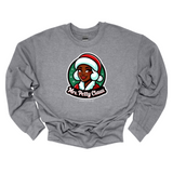 Mrs. Petty Claus Image Unisex Sweatshirt-Sweatshirt-The Original God Ain't Petty But I Am