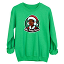 Mrs. Petty Claus Image Unisex Sweatshirt-Sweatshirt-The Original God Ain't Petty But I Am