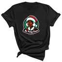 Ms. Petty Claus Image Unisex Tee-T-Shirt-The Original God Ain't Petty But I Am