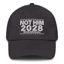 Not Him 2028 Rules Are Rules Dad Hat-Hats-The Original God Ain't Petty But I Am