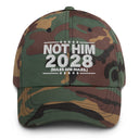 Not Him 2028 Rules Are Rules Dad Hat-Hats-The Original God Ain't Petty But I Am