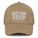 Not Him 2028 Rules Are Rules Dad Hat-Hats-The Original God Ain't Petty But I Am