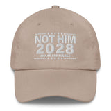 Not Him 2028 Rules Are Rules Dad Hat-Hats-The Original God Ain't Petty But I Am