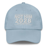 Not Him 2028 Rules Are Rules Dad Hat-Hats-The Original God Ain't Petty But I Am