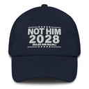 Not Him 2028 Rules Are Rules Dad Hat-Hats-The Original God Ain't Petty But I Am
