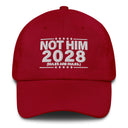 Not Him 2028 Rules Are Rules Dad Hat-Hats-The Original God Ain't Petty But I Am