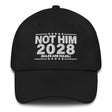 Not Him 2028 Rules Are Rules Dad Hat-Hats-The Original God Ain't Petty But I Am