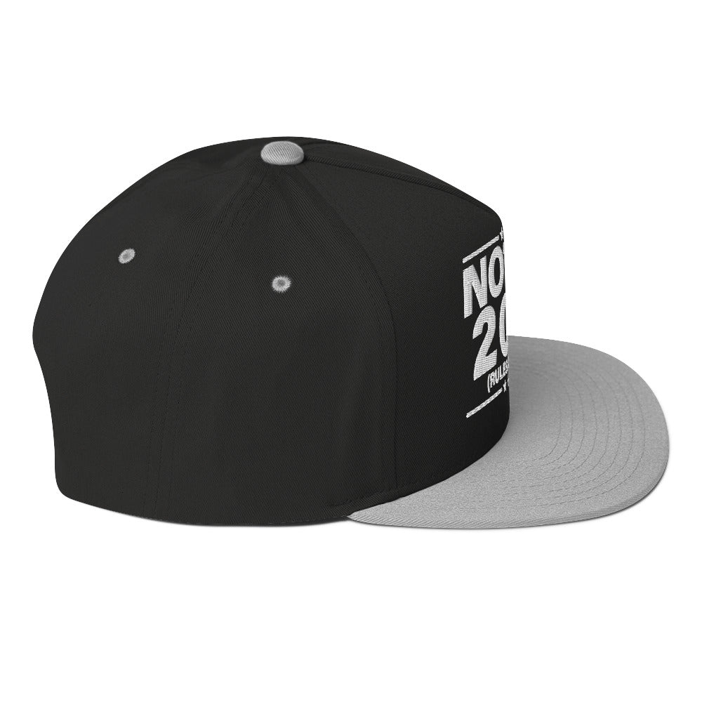 Not Him 2028 “Rules Are Rules” Snapback Hat-Hats-The Original God Ain't Petty But I Am