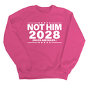 Not Him 2028 Rules are Rules Unisex Sweatshirt-Sweatshirt-The Original God Ain't Petty But I Am