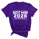 Not Him 2028 Rules are Rules Unisex Tee-T-Shirt-The Original God Ain't Petty But I Am