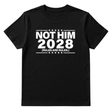 Not Him 2028 Rules are Rules Unisex Tee-T-Shirt-The Original God Ain't Petty But I Am