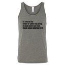 Of course the Felon-in-Chief was lying. He was never anti-war. It was never America First Unisex Tank Top-T-Shirt-The Original God Ain't Petty But I Am