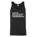 Of course the Felon-in-Chief was lying. He was never anti-war. It was never America First Unisex Tank Top-T-Shirt-The Original God Ain't Petty But I Am