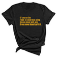 Of course the Felon-in-Chief was lying. He was never anti-war. it was never America First Unisex Tee LIMITED EDITION (Gold)-T-Shirt-The Original God Ain't Petty But I Am