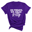 On Fridays We Wear Petty Unisex Tee-T-Shirt-The Original God Ain't Petty But I Am