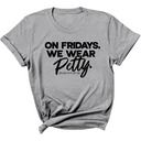 On Fridays We Wear Petty Unisex Tee-T-Shirt-The Original God Ain't Petty But I Am