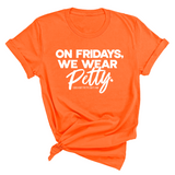 On Fridays We Wear Petty Unisex Tee-T-Shirt-The Original God Ain't Petty But I Am