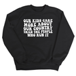 Our Kids Care More About Our Country More than the People Who Run It Unisex Sweatshirt (RETRO)-Sweatshirt-The Original God Ain't Petty But I Am