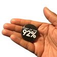 Part of the 92 Percent Political Pin-Button-The Original God Ain't Petty But I Am