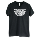 People Really Voted to Give Up Their Future *BLACK V-NECK* Unisex Tee-T-Shirt-The Original God Ain't Petty But I Am