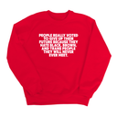 People Really Voted to Give Up Their Future Unisex Sweatshirt-Sweatshirt-The Original God Ain't Petty But I Am
