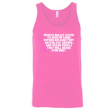 People Really Voted to Give Up Their Future Unisex Tank Top-T-Shirt-The Original God Ain't Petty But I Am