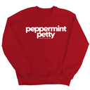 Peppermint Petty Unisex Sweatshirt-Sweatshirt-The Original God Ain't Petty But I Am