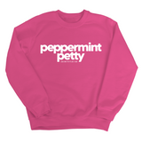 Peppermint Petty Unisex Sweatshirt-Sweatshirt-The Original God Ain't Petty But I Am