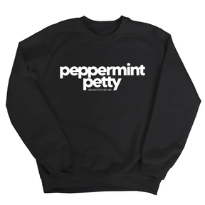 Peppermint Petty Unisex Sweatshirt-Sweatshirt-The Original God Ain't Petty But I Am