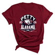 Petty Alabama Fan Unisex Tee-T-Shirt-The Original God Ain't Petty But I Am