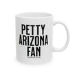 Petty Arizona Fan Mug 11oz (White & Black)-Mug-The Original God Ain't Petty But I Am