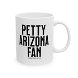 Petty Arizona Fan Mug 11oz (White & Black)-Mug-The Original God Ain't Petty But I Am