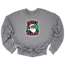 Petty Claus Image Unisex Sweatshirt-Sweatshirt-The Original God Ain't Petty But I Am