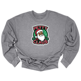 Petty Claus Image Unisex Sweatshirt-Sweatshirt-The Original God Ain't Petty But I Am