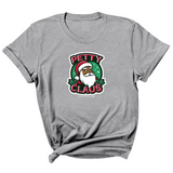 Petty Claus Image Unisex Tee-T-Shirt-The Original God Ain't Petty But I Am