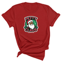Petty Claus Image Unisex Tee-T-Shirt-The Original God Ain't Petty But I Am
