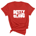 Petty Claus Retro Unisex Tee-T-Shirt-The Original God Ain't Petty But I Am