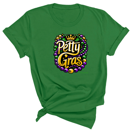 Petty Gras Unisex Tee-T-Shirt-The Original God Ain't Petty But I Am