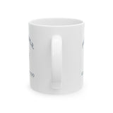 Petty People Go to Heaven Too Graphic Mug 11oz (White & Black)-Mug-The Original God Ain't Petty But I Am