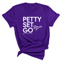 Petty Set Go Unisex Tee-T-Shirt-The Original God Ain't Petty But I Am