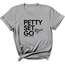 Petty Set Go Unisex Tee-T-Shirt-The Original God Ain't Petty But I Am