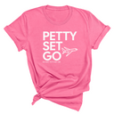 Petty Set Go Unisex Tee-T-Shirt-The Original God Ain't Petty But I Am