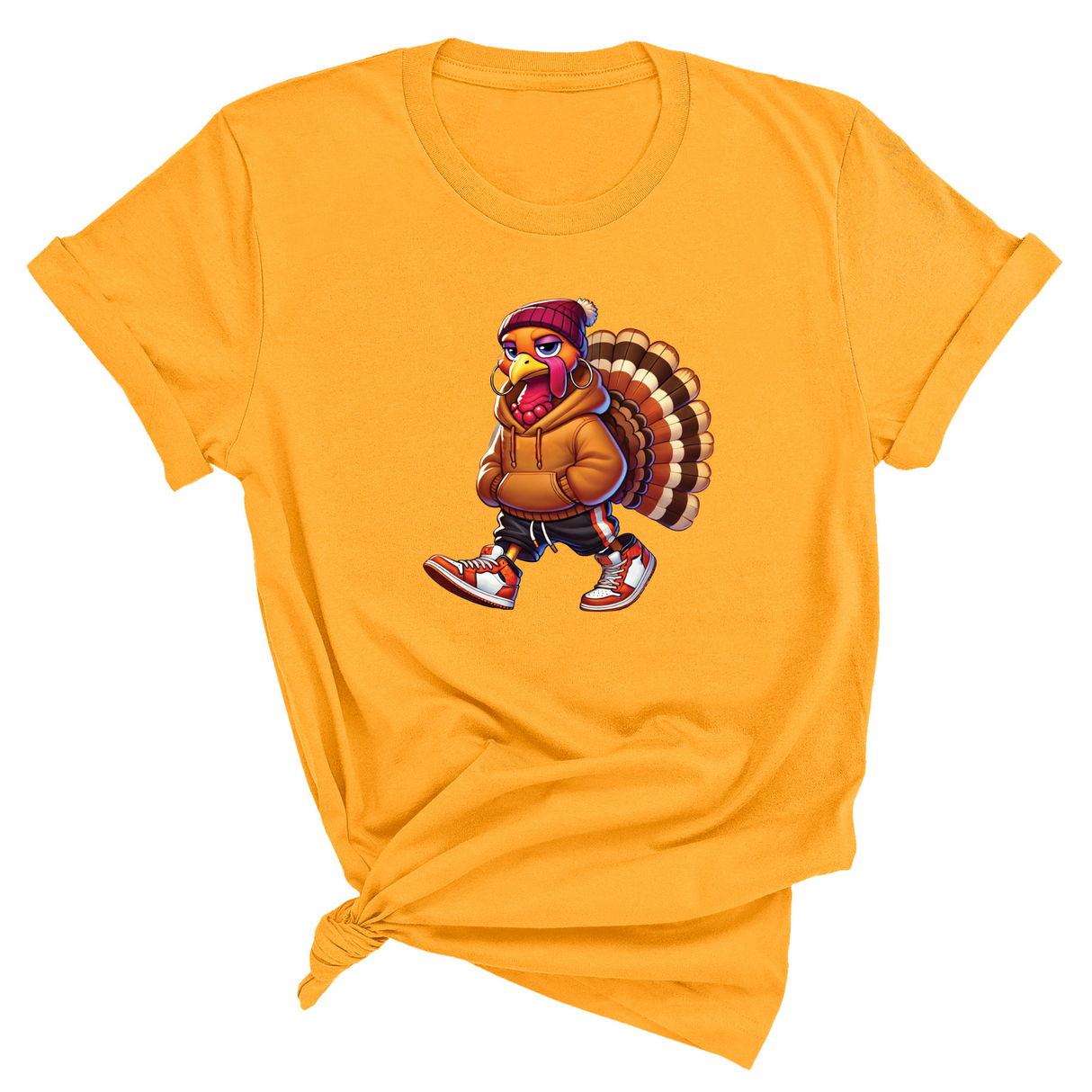 Petty Turkey Unisex tee-T-Shirt-The Original God Ain't Petty But I Am