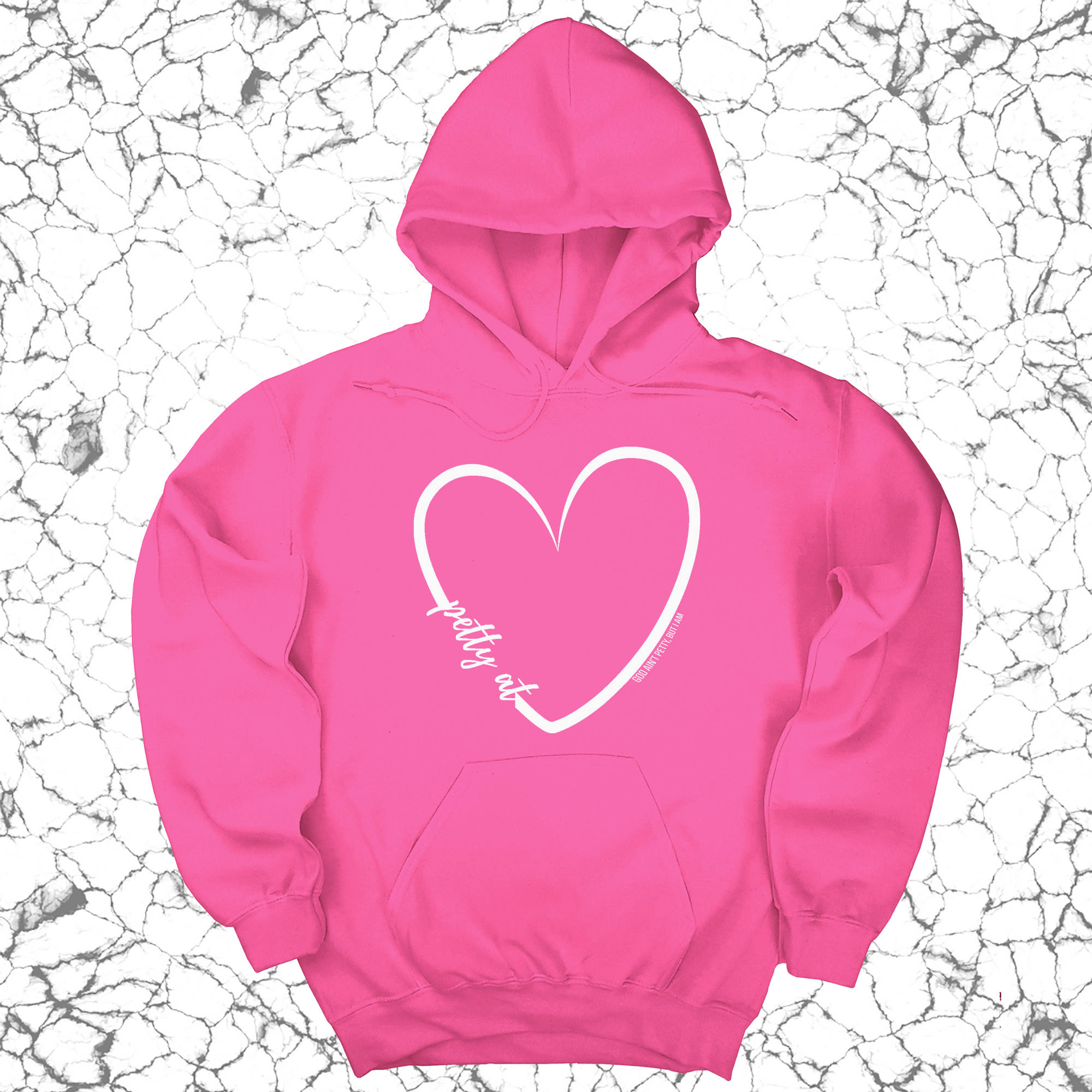 Petty at Heart Unisex Hoodie-Hoodie-The Original God Ain't Petty But I Am