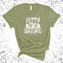 Petty for the culture Unisex Tee-T-Shirt-The Original God Ain't Petty But I Am