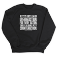Petty's First Law of Overreaction Unisex Sweatshirt-Sweatshirt-The Original God Ain't Petty But I Am