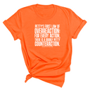 Petty's First Law of Overreaction Unisex Tee-T-Shirt-The Original God Ain't Petty But I Am