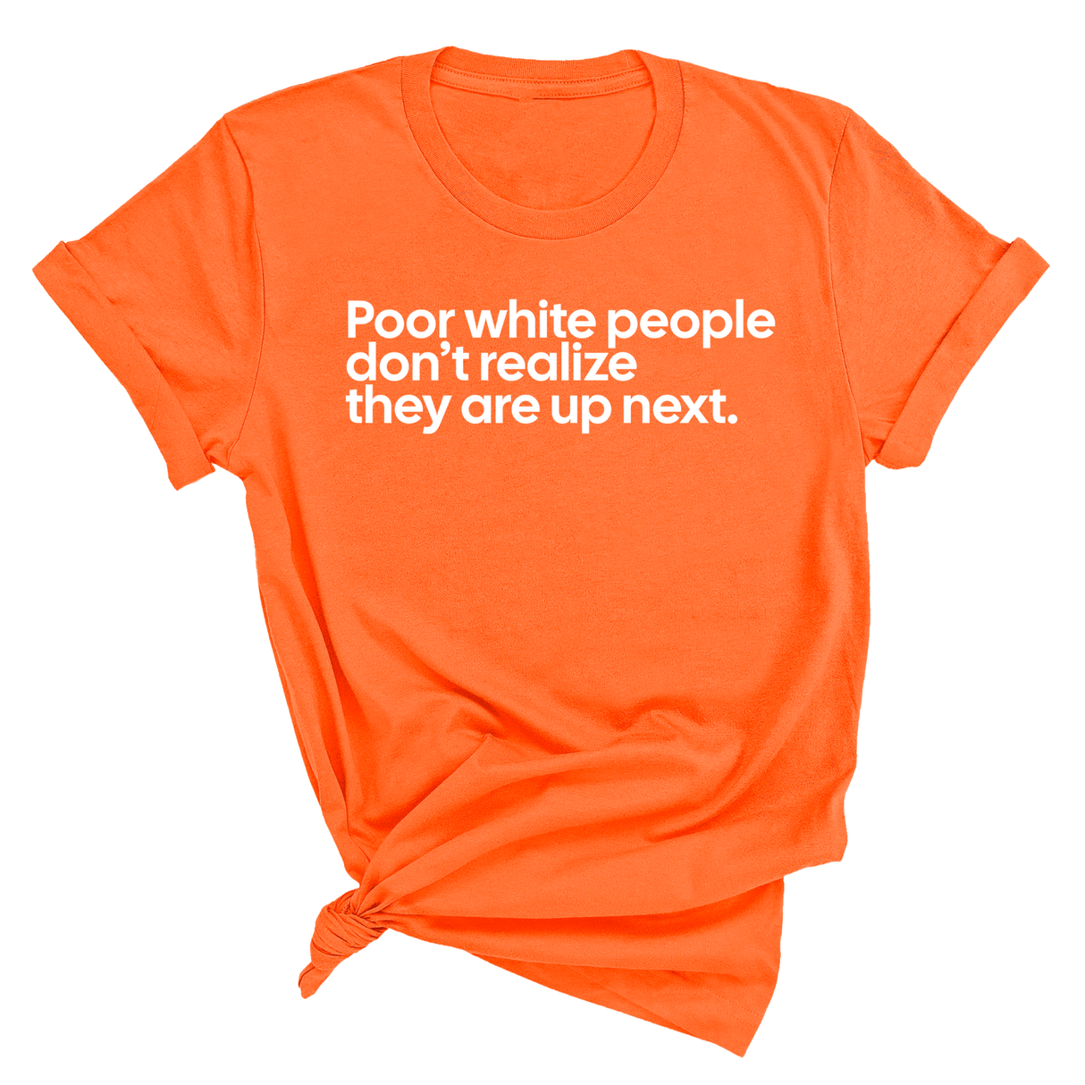 Poor white people don’t realize they are up next Unisex Tee-T-Shirt-The Original God Ain't Petty But I Am